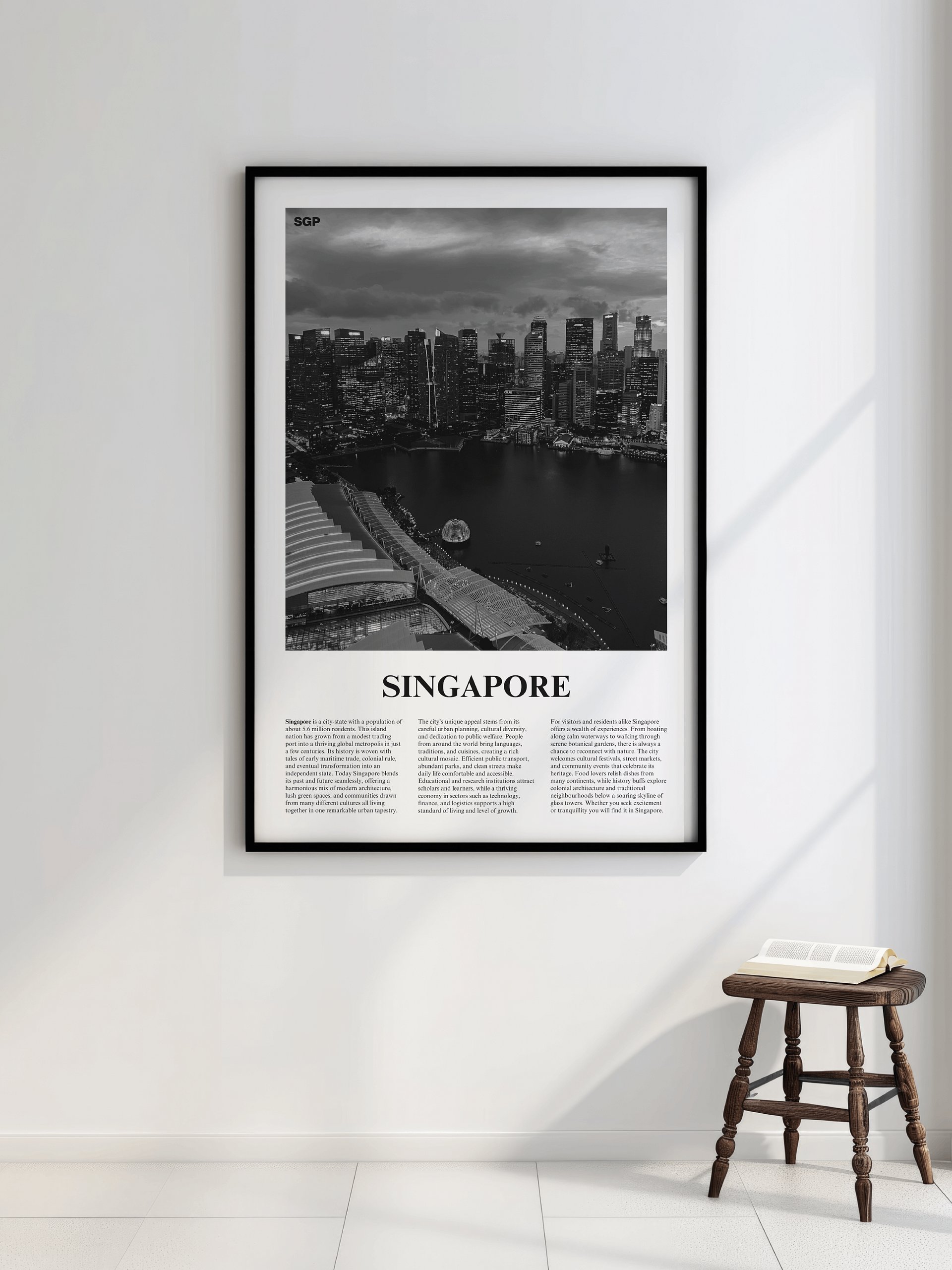 Singapore 02 Newspaper Poster product image (2)