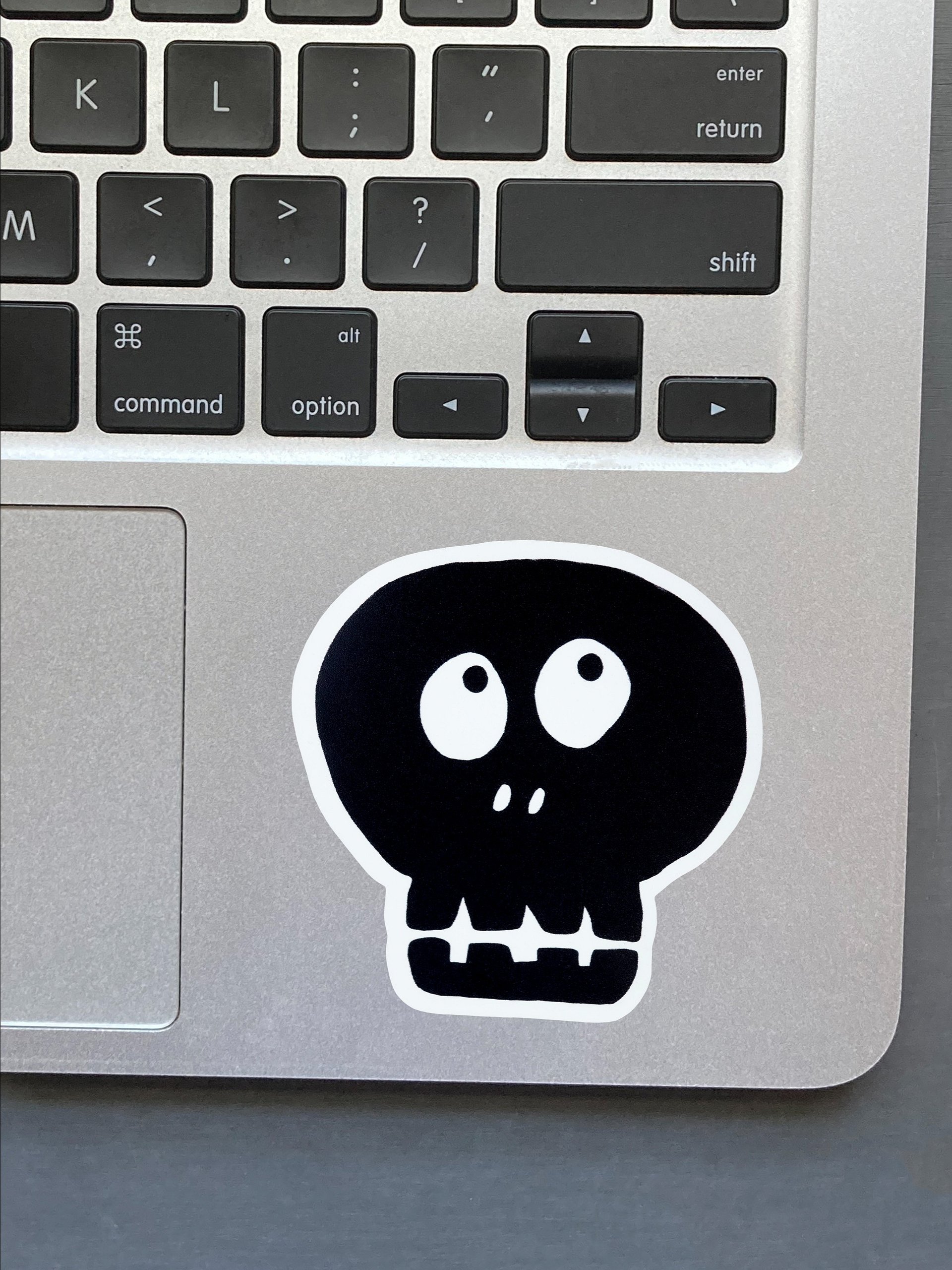 VINYL STICKER - SKULL 01 product image (2)