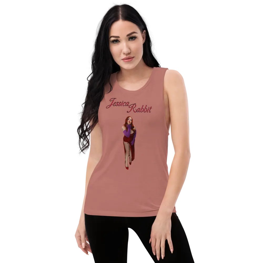 Jessica Rabbit Women's Muscle Tank product image (33)