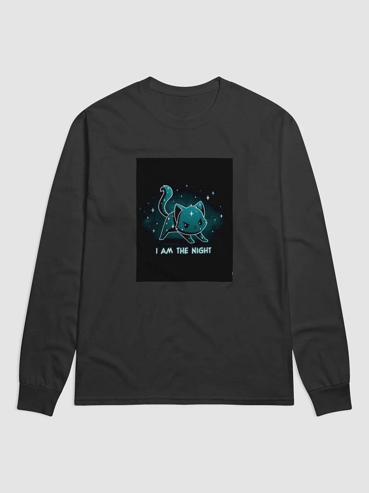 Cute Cosmic Cat Night Long Sleeve product image (1)
