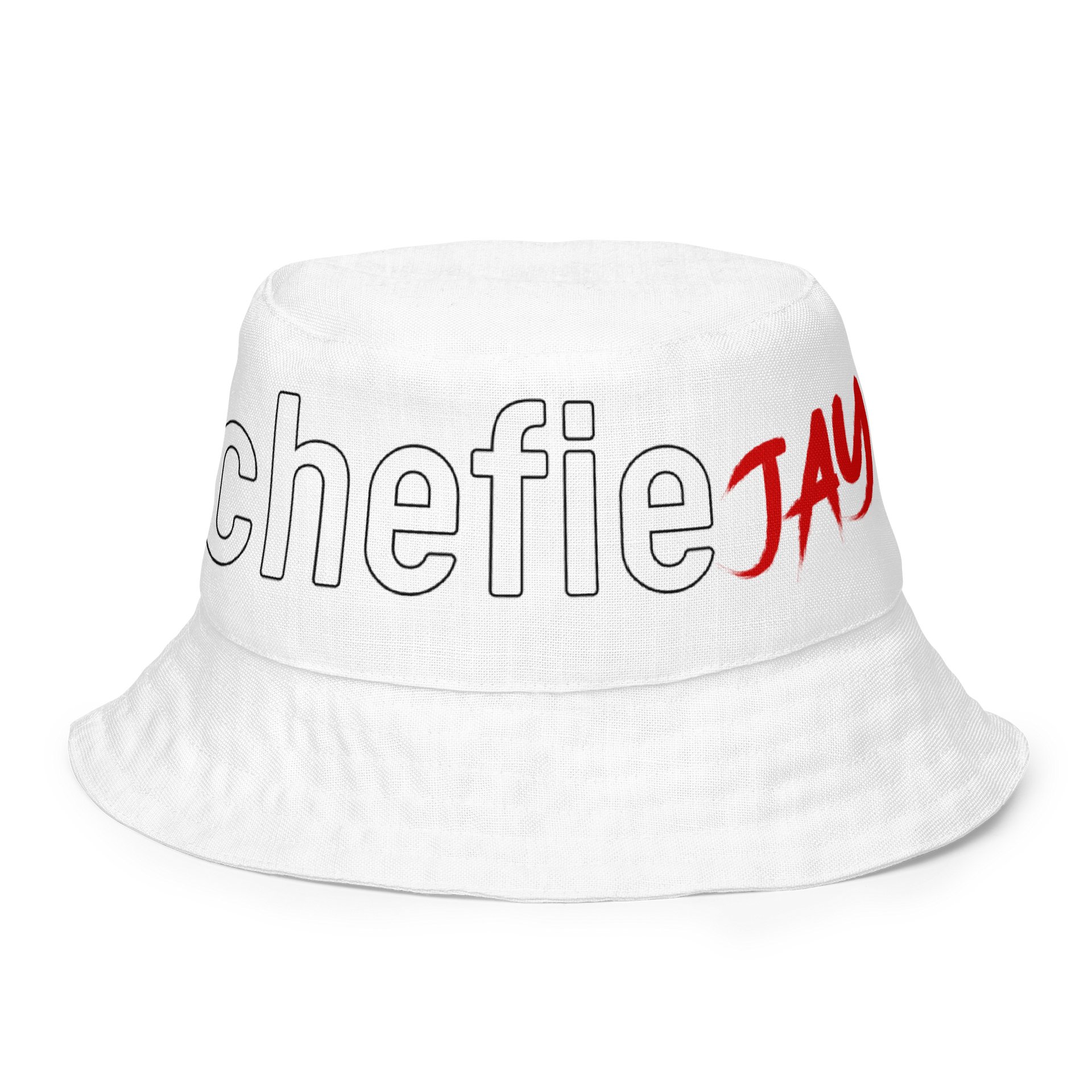 ChefieJay Fisherman Hat 2 White product image (1)