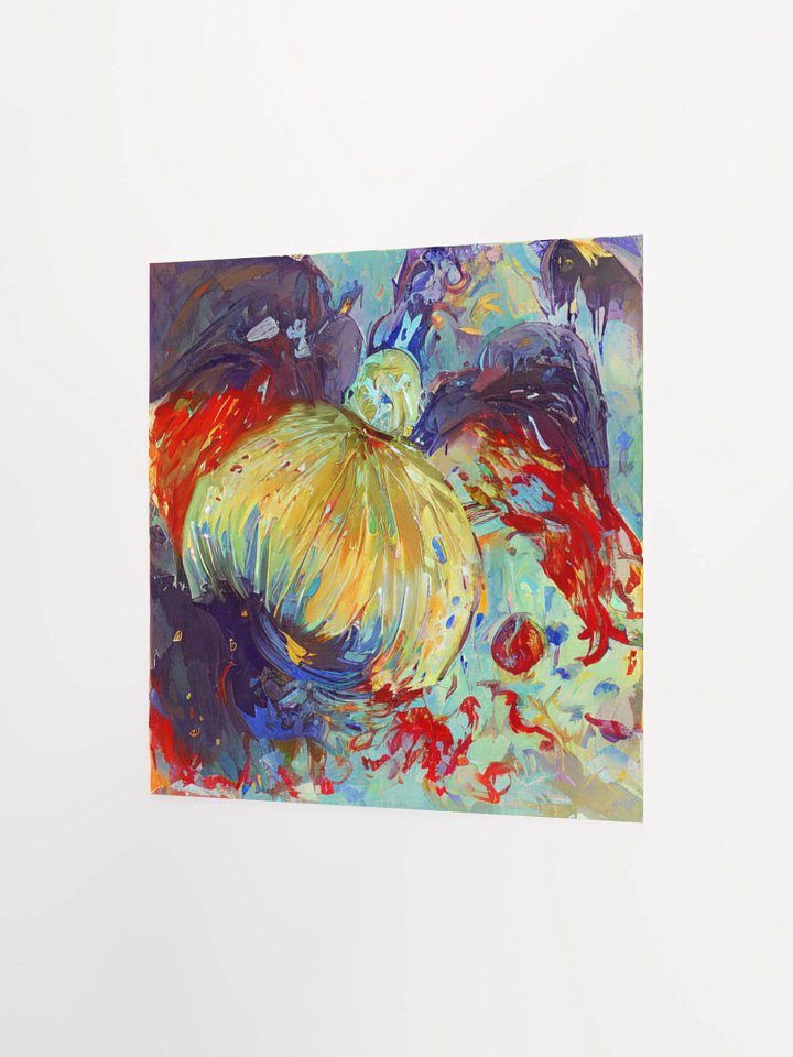 Chaos in Color: Abstract Matte Poster product image (7)