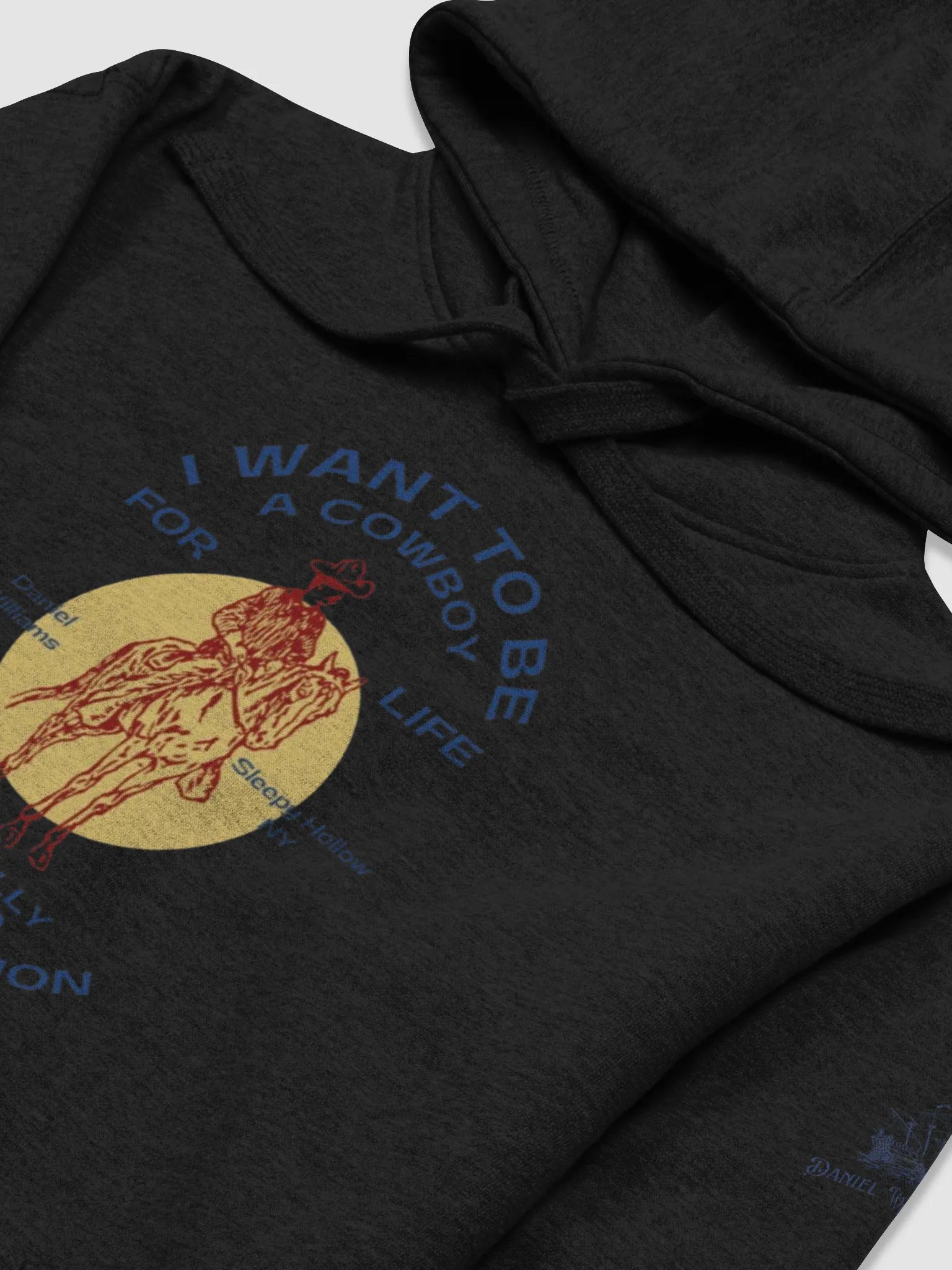 Cowboy For Life Fleece Hoodie product image (3)