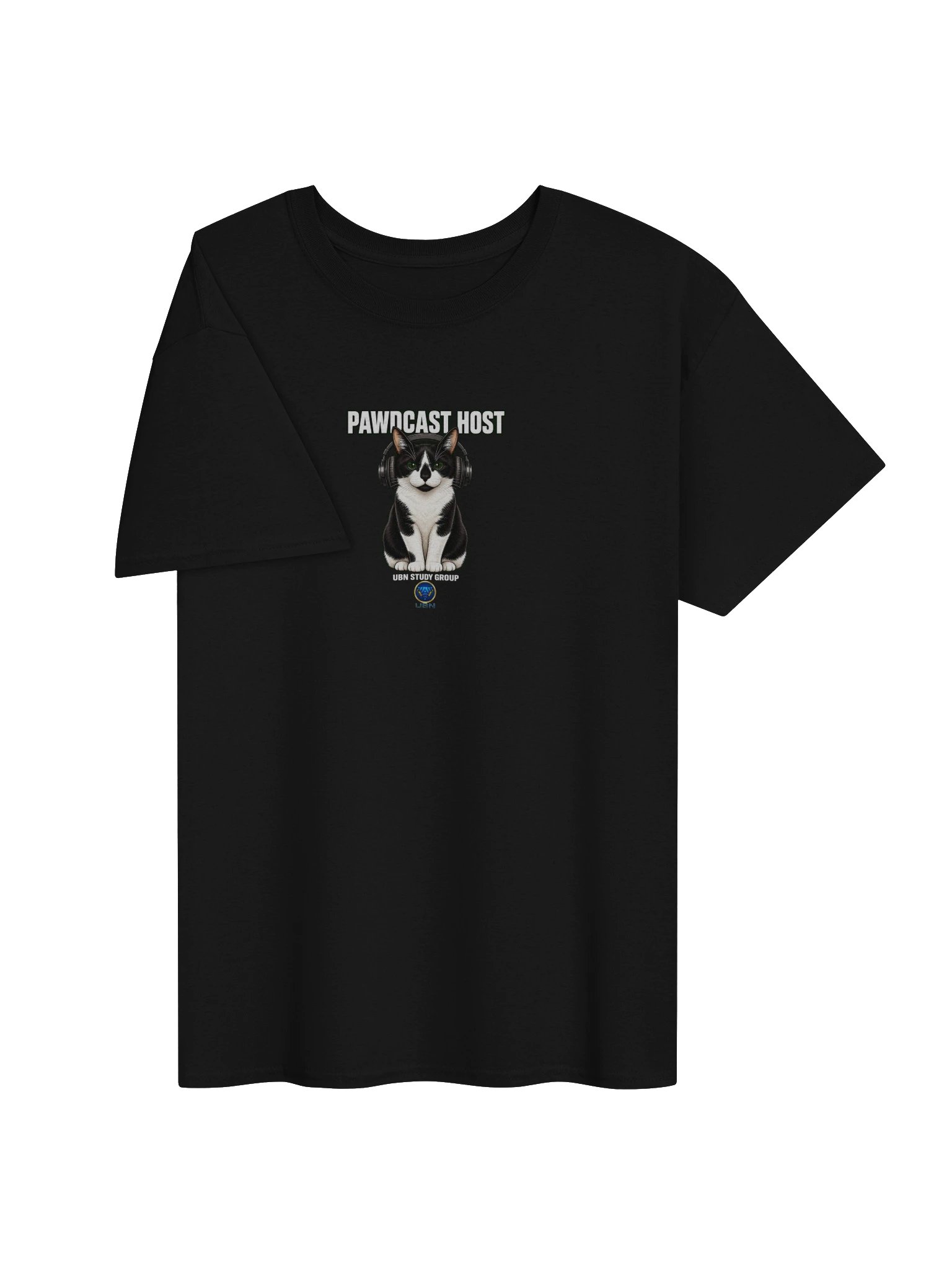 Pawdcast Host Tee (Mister Kitty) product image (15)