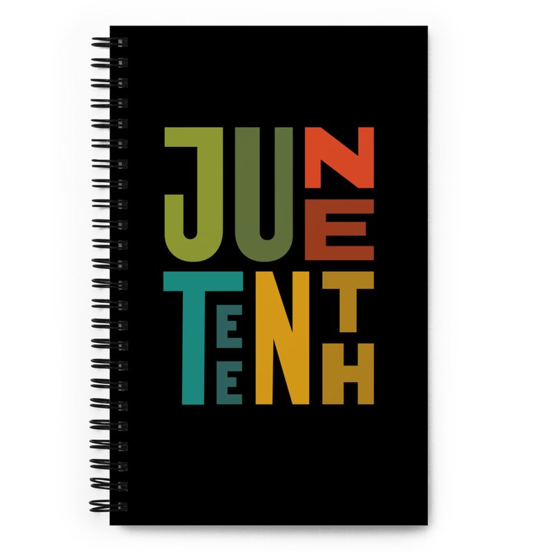 Juneteenth Spiral Notebook Image 1