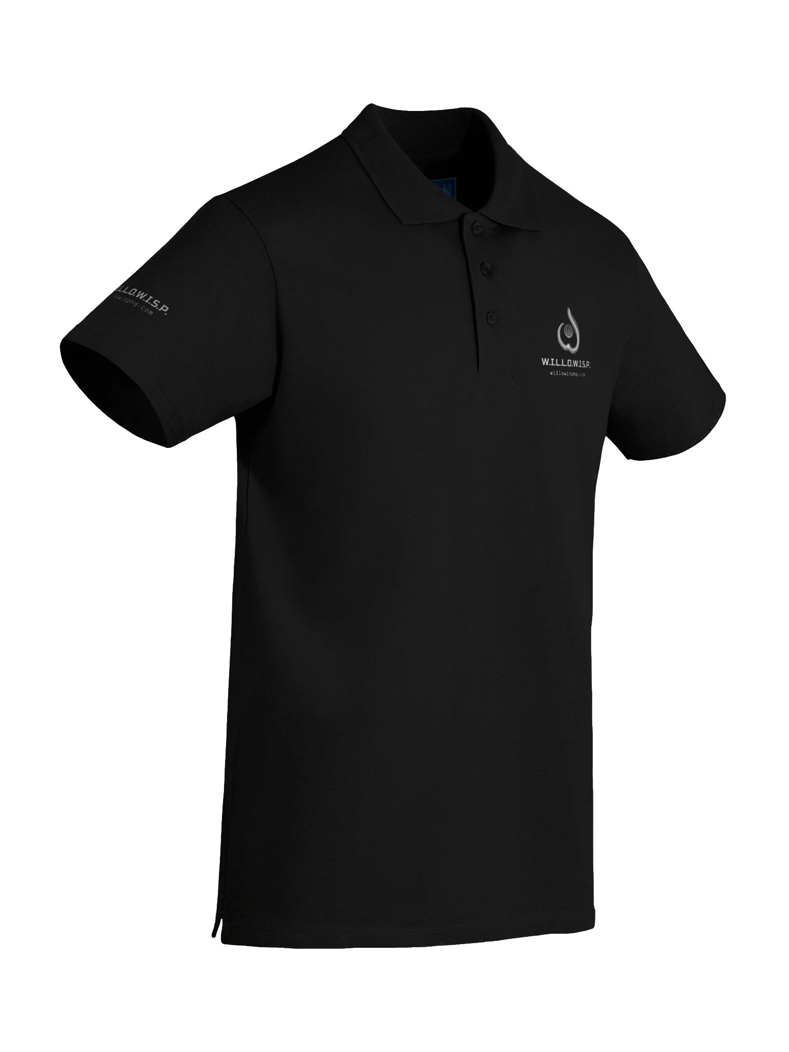 WILLOWISP Grey Polo Tee product image (6)