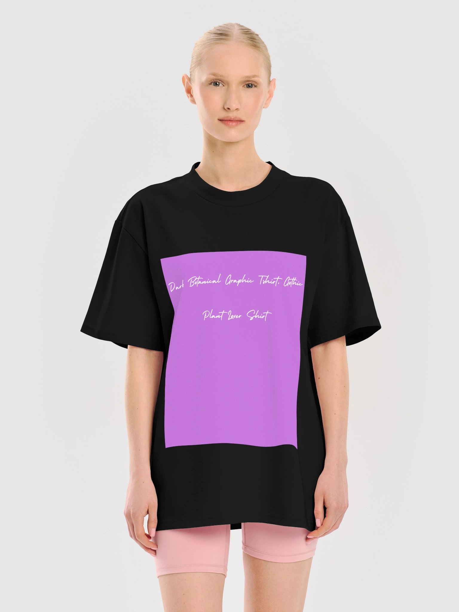Dark Botanical Plant Lover Graphic Tee product image (36)
