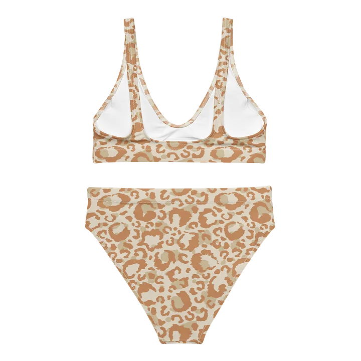 Leopard Print Recycled Bikini Set Eco-Friendly Swimwear product image (2)