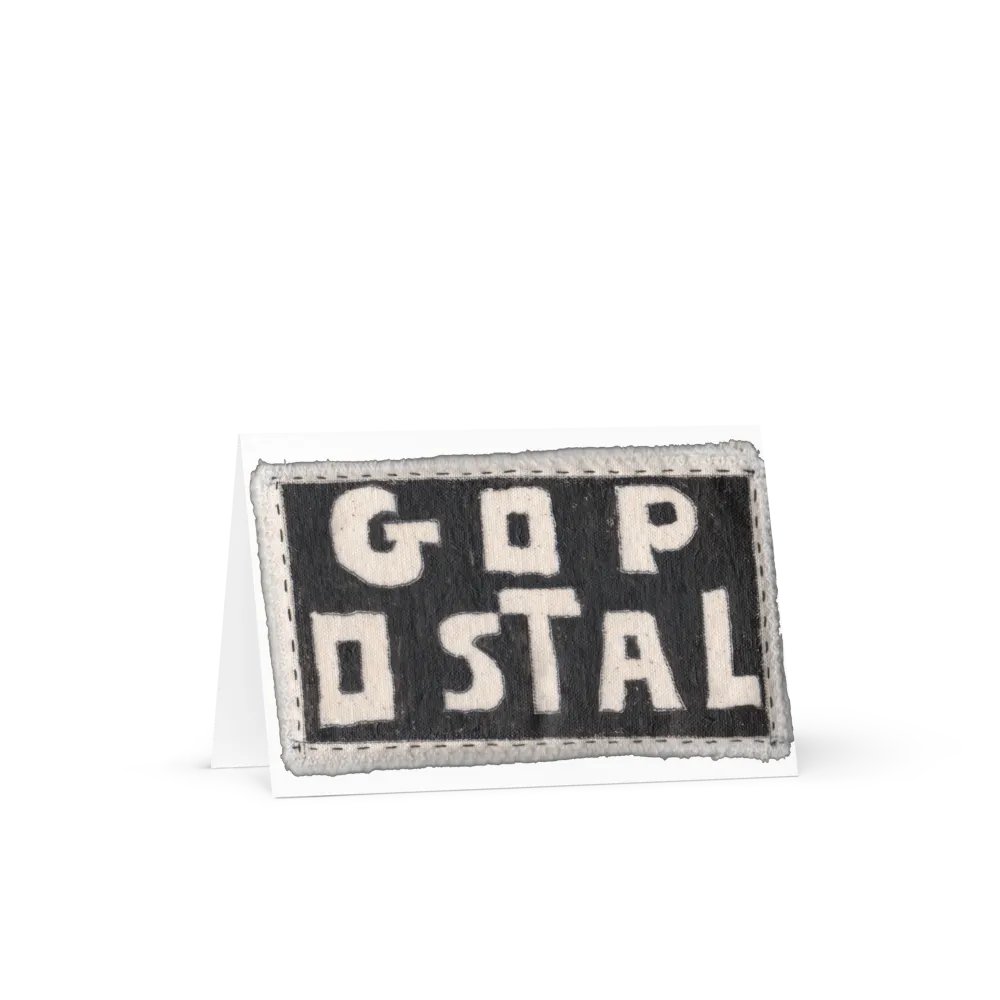 Go Postal 3 greeting card product image (3)