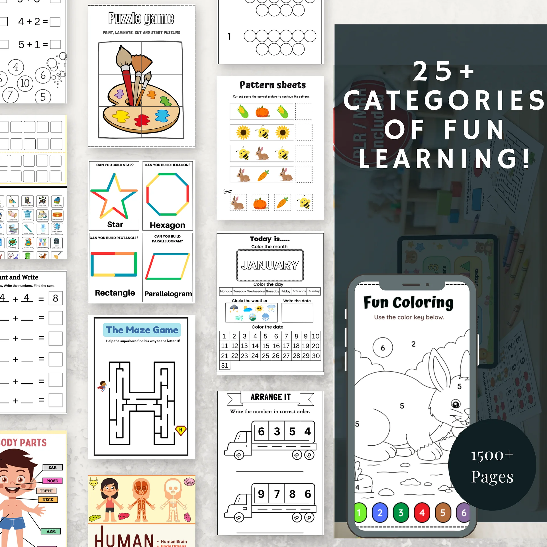 The Ultimate Kids Educational Mega Bundle, Ready-to-Sell PLR Business (MRR/PLR Included) product image (2)