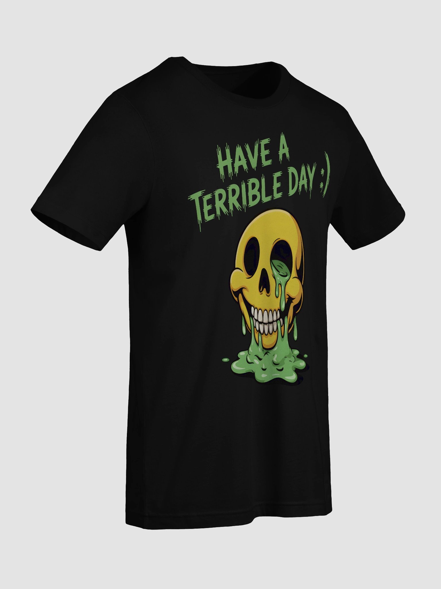 Terrible Day Skull Super-Soft Tee product image (9)