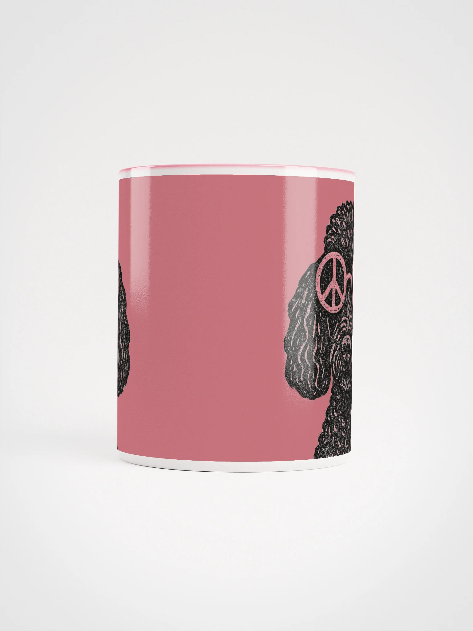 poodles for peace mug product image (5)