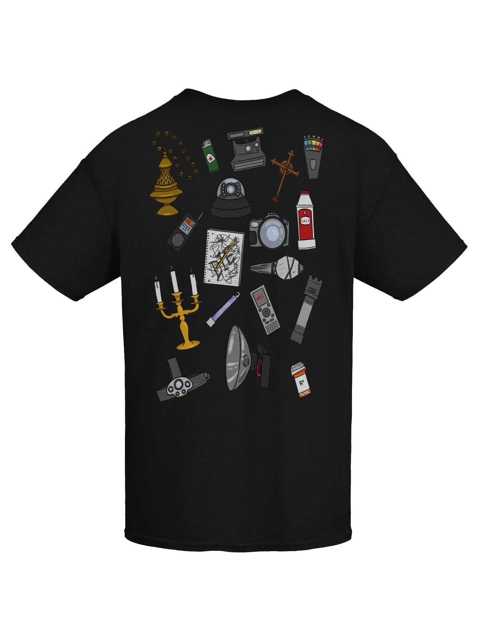 Ghost Hunting Supplies Tee (Back) product image (9)