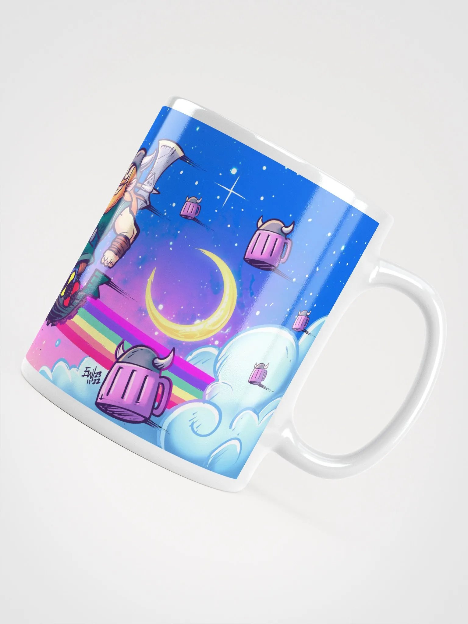 Banner Mug White product image (8)