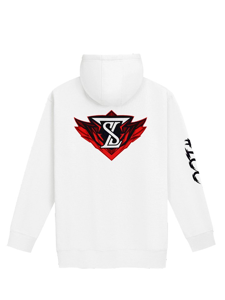 RED SayLes WHITE Hoodie (#LCC) product image (2)