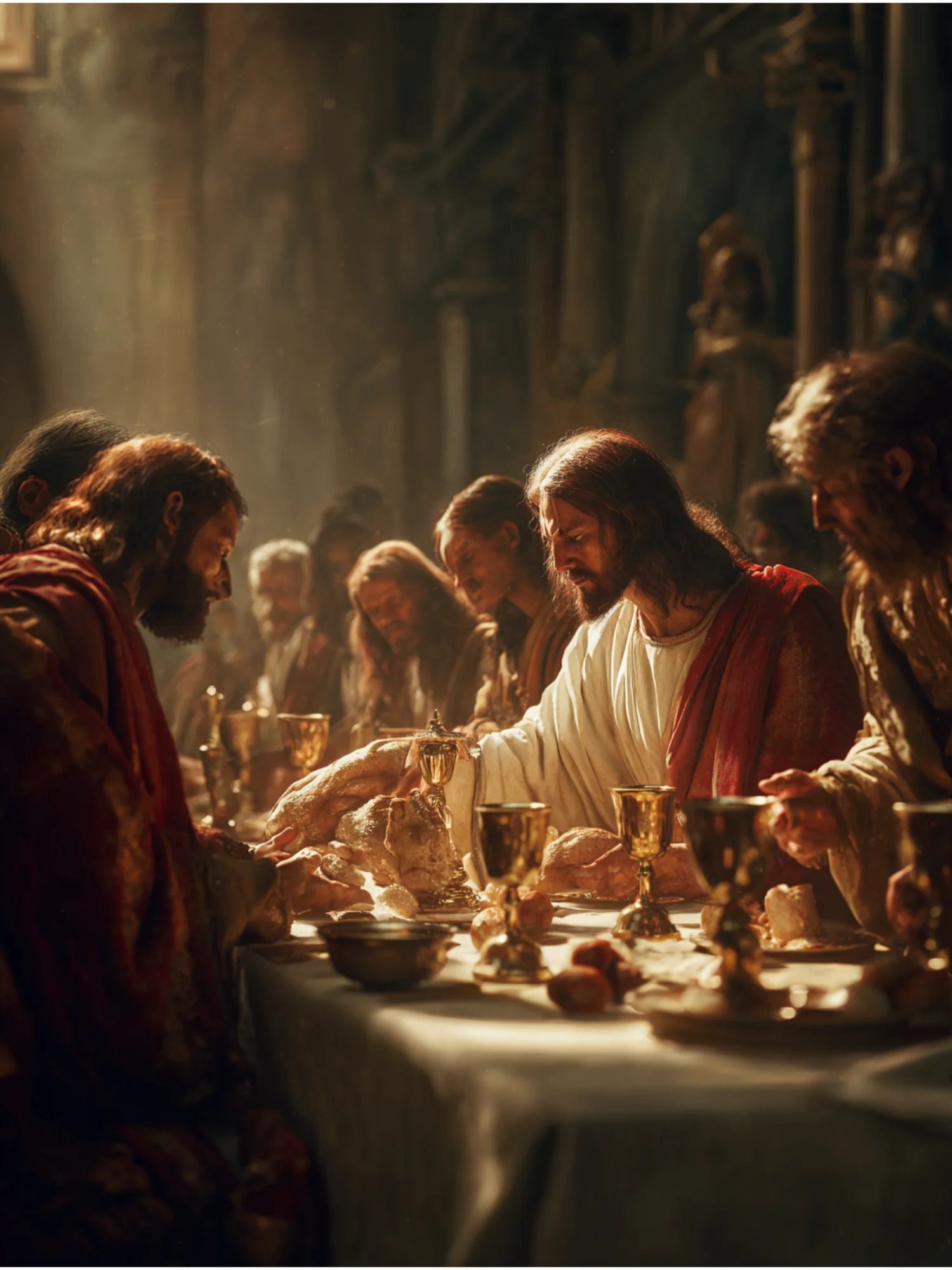 Last Supper Wall art Set| Modern Jesus Artwork |Digital Download | Christian Home Decor product image (6)