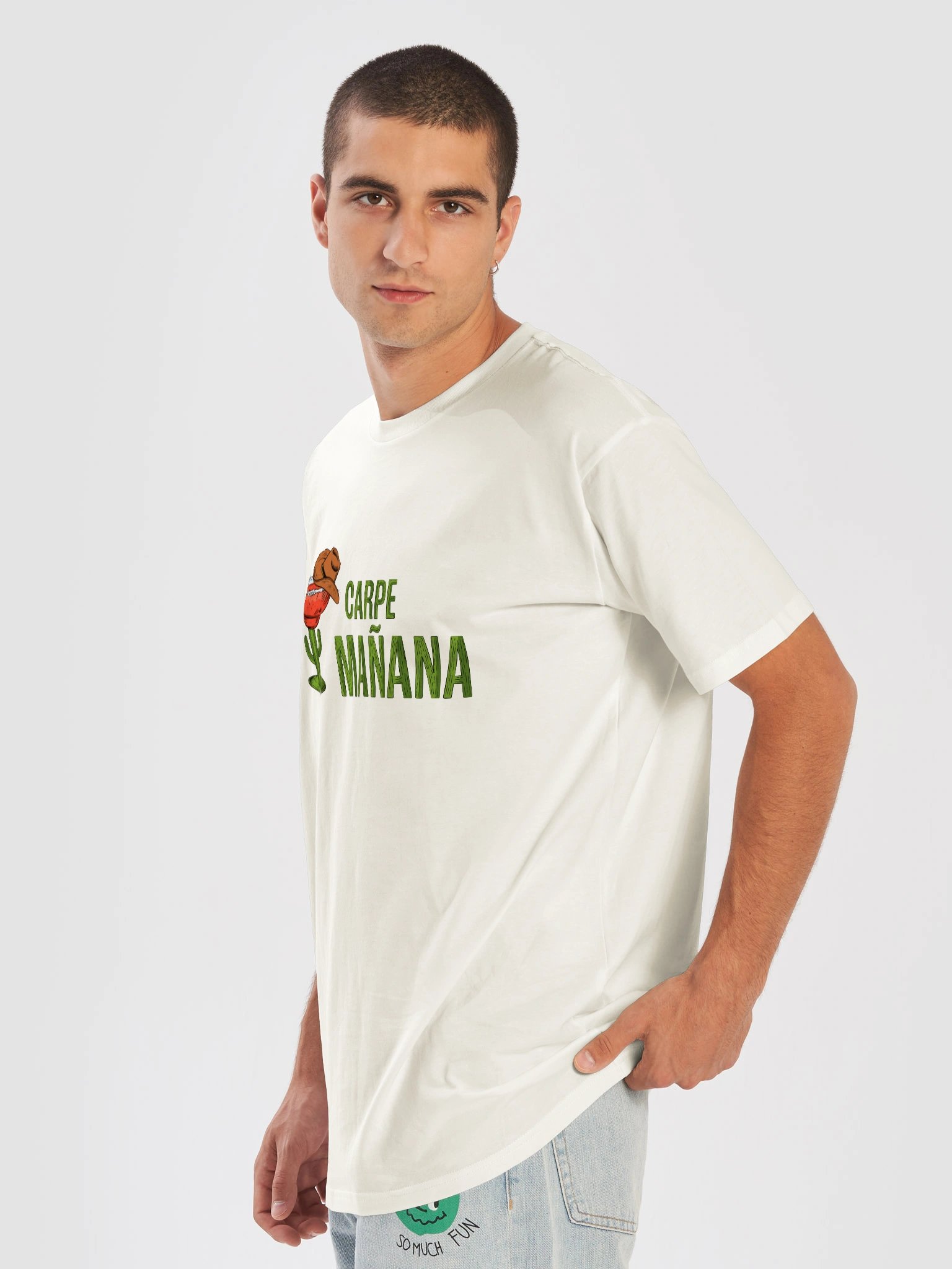 Natural Colored Carpe Mañana Shirt product image (7)