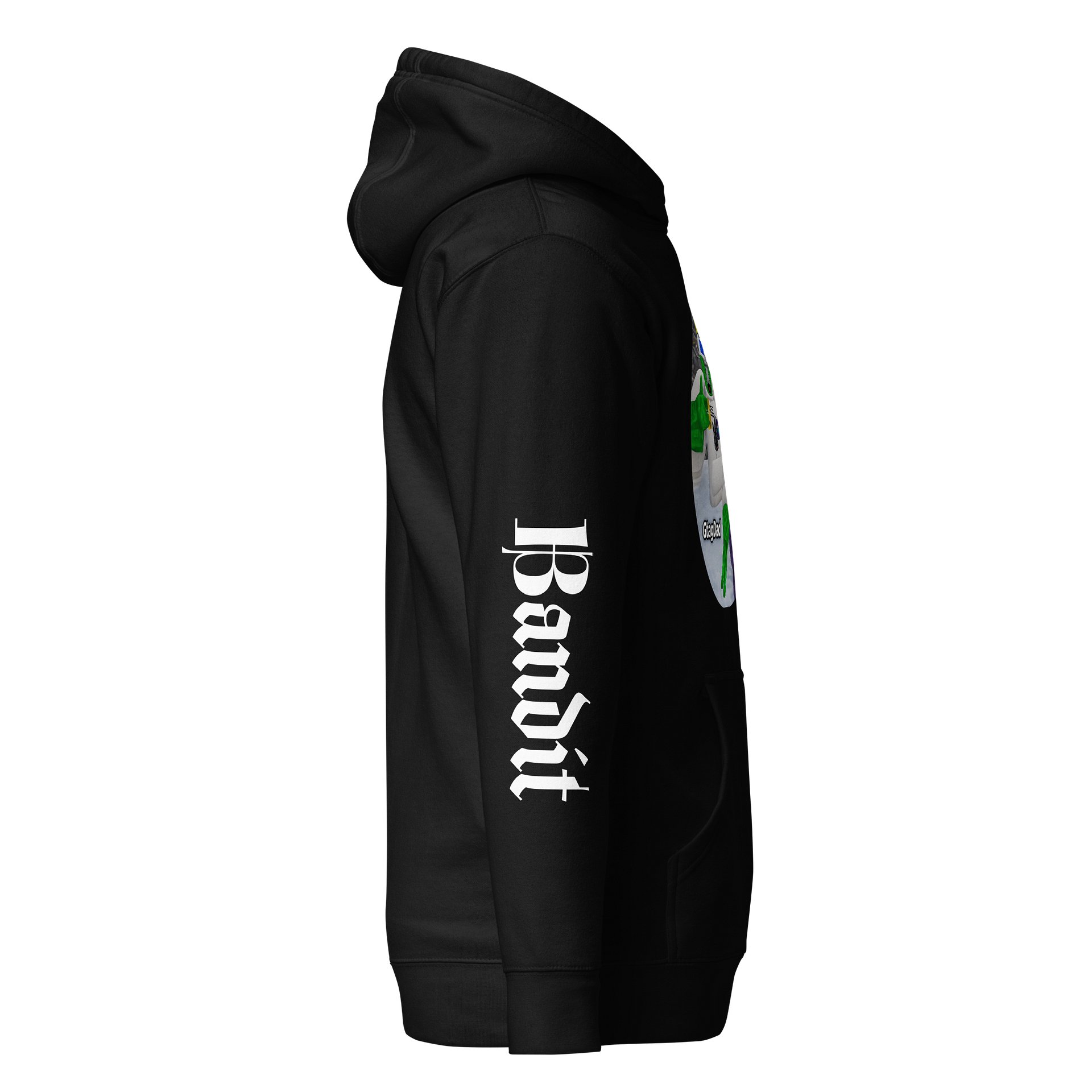 GtagDad x Bandit Black Hoodie – BmoreinLife Edition product image (5)