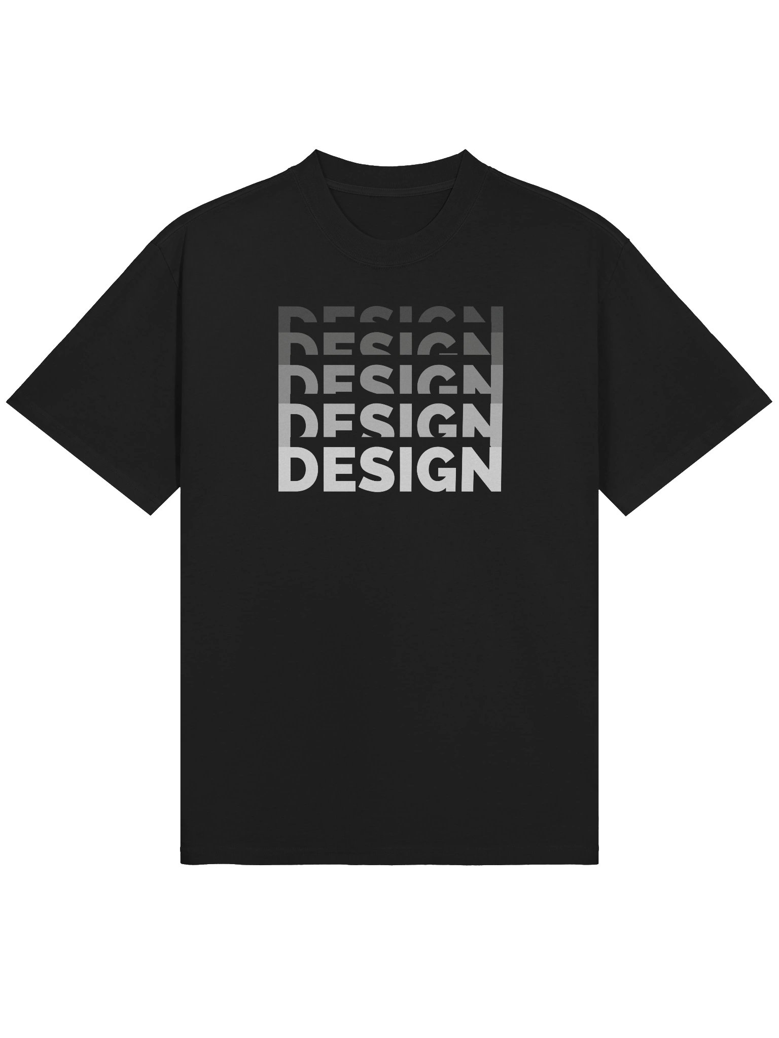 Gradient Design Oversized Tee product image (5)