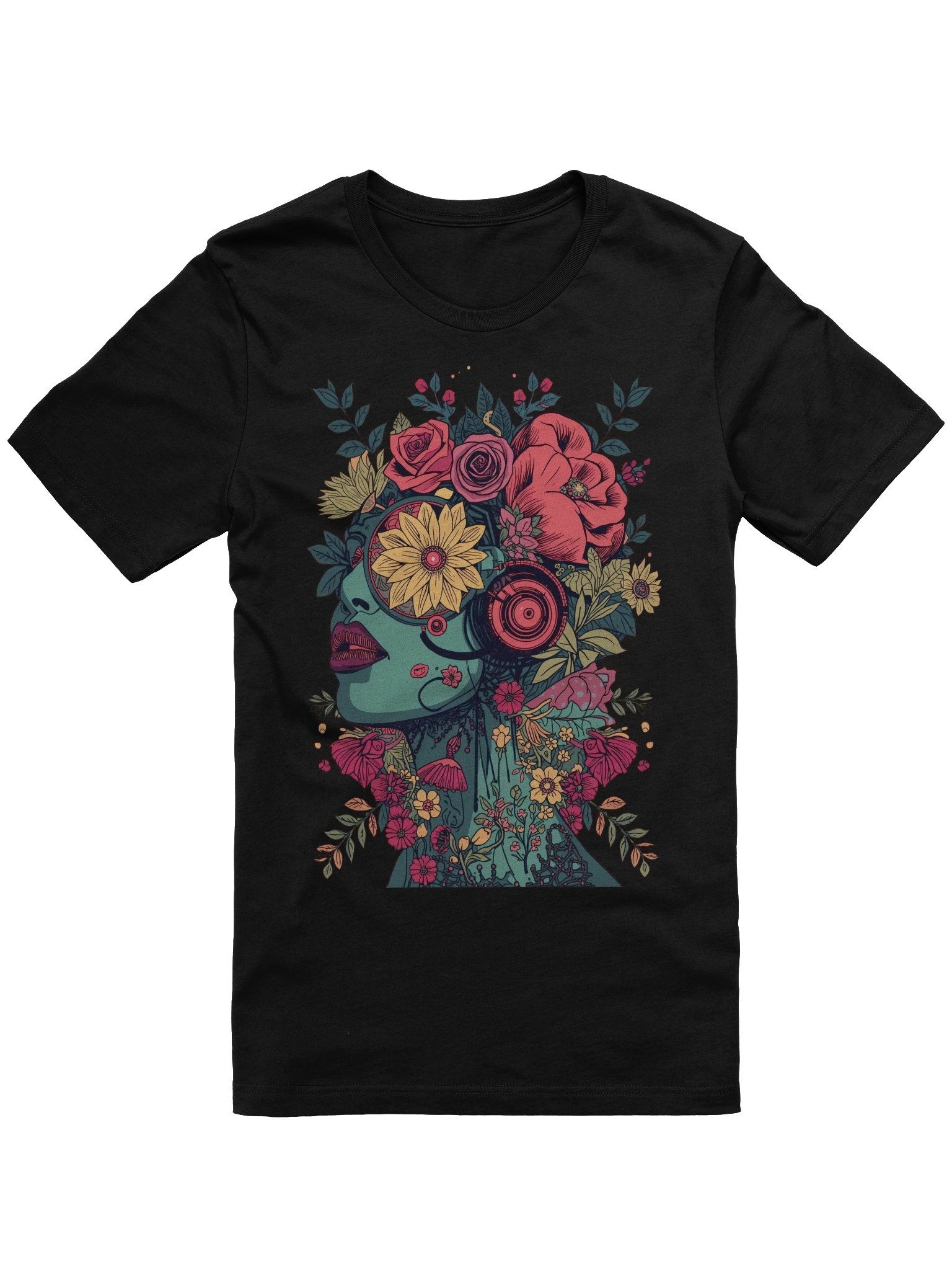 Blooming Beats Supersoft Tee product image (1)
