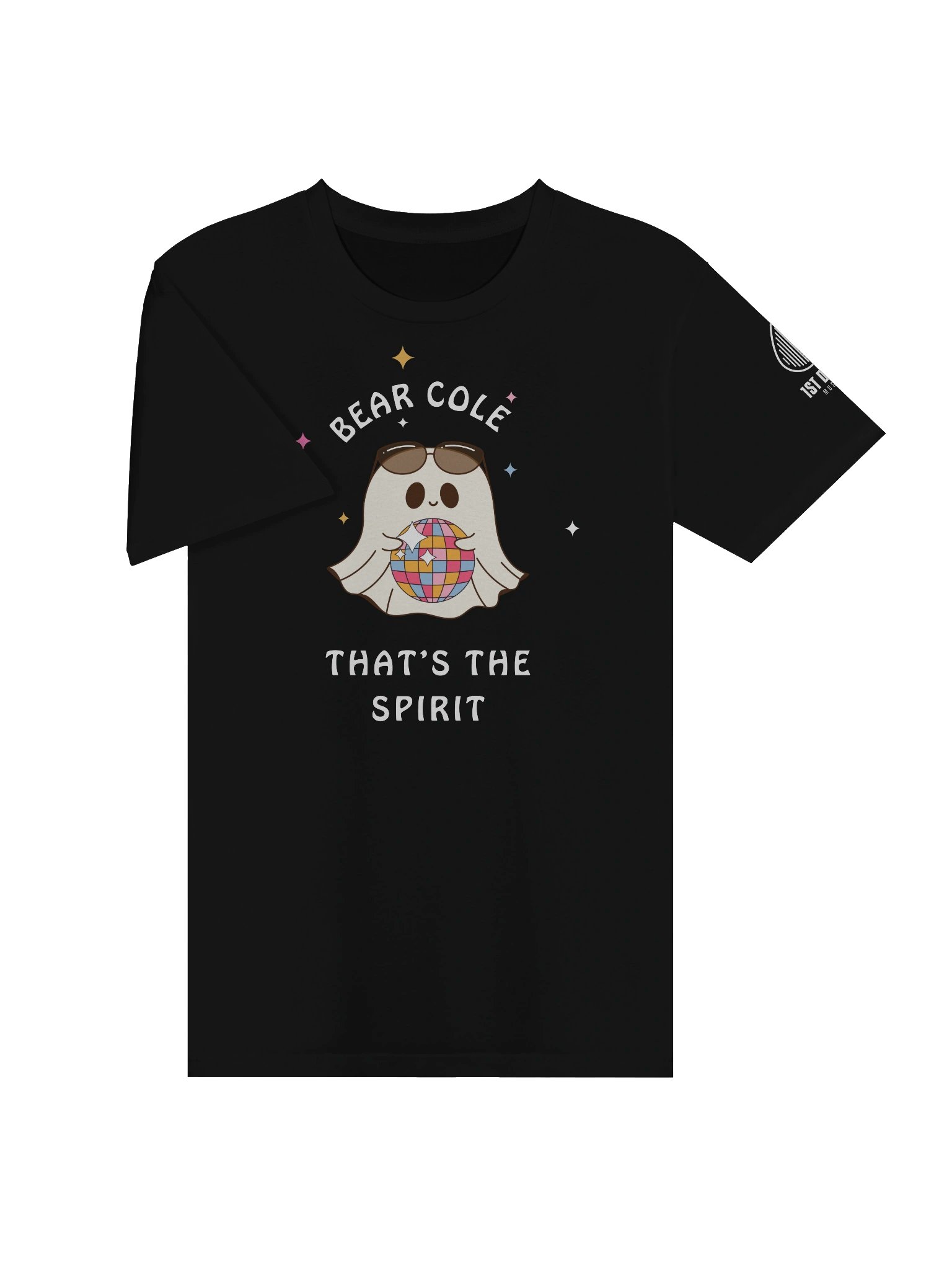 Bear Cole That's the Spirit Disco Ghost T-shirt product image (3)