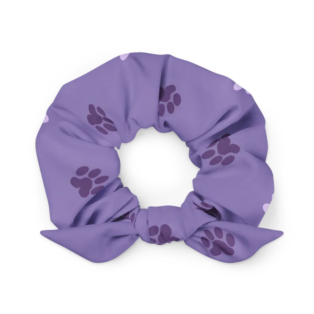 Paw Print Scrunchie product image (1)