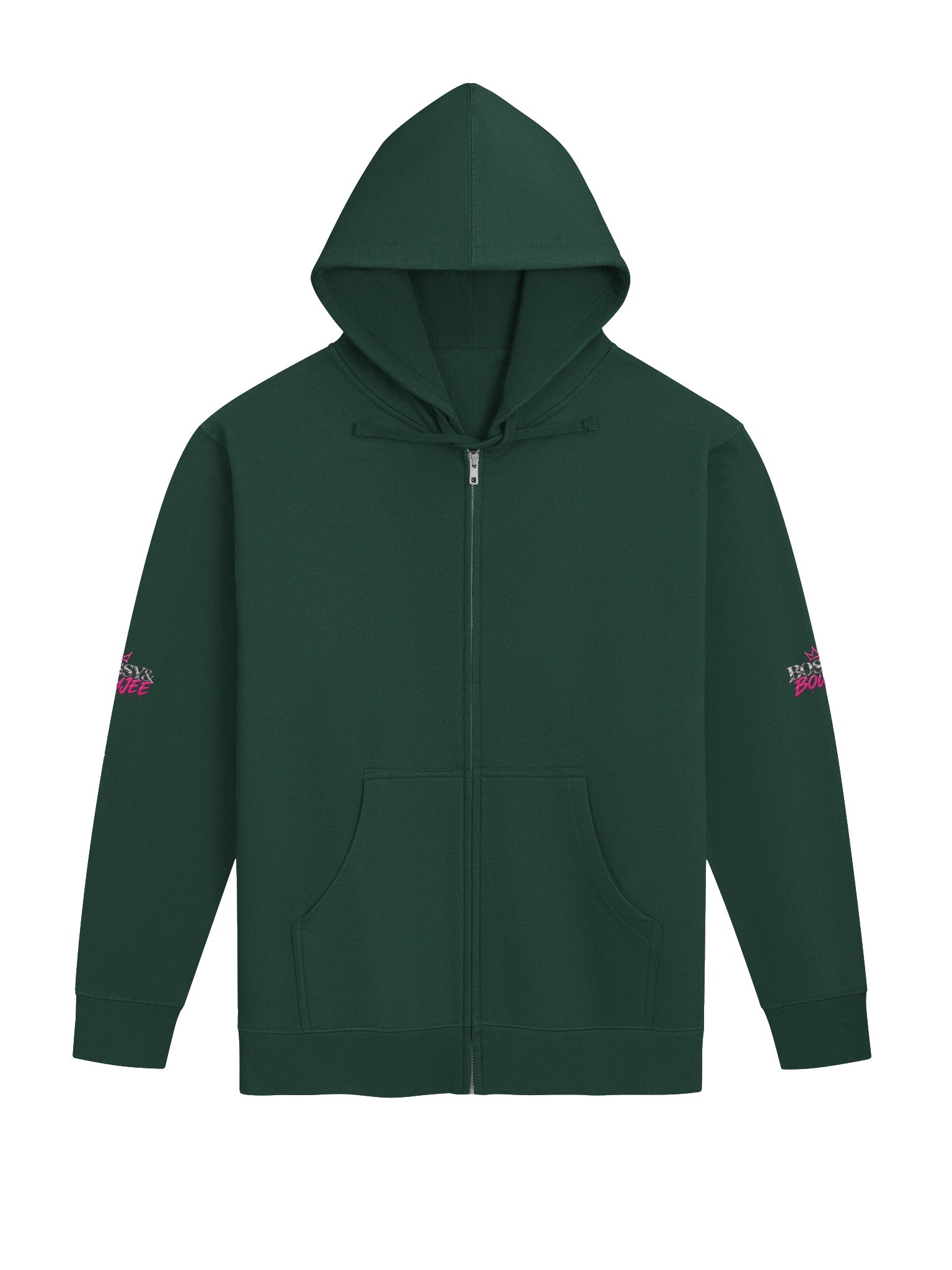 BOSSY & BOUJEE Crown Zip Hoodie product image (1)