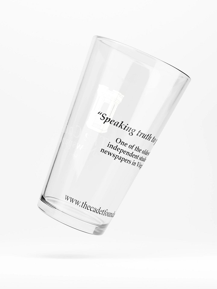 The Cadet Pint Glass product image (2)