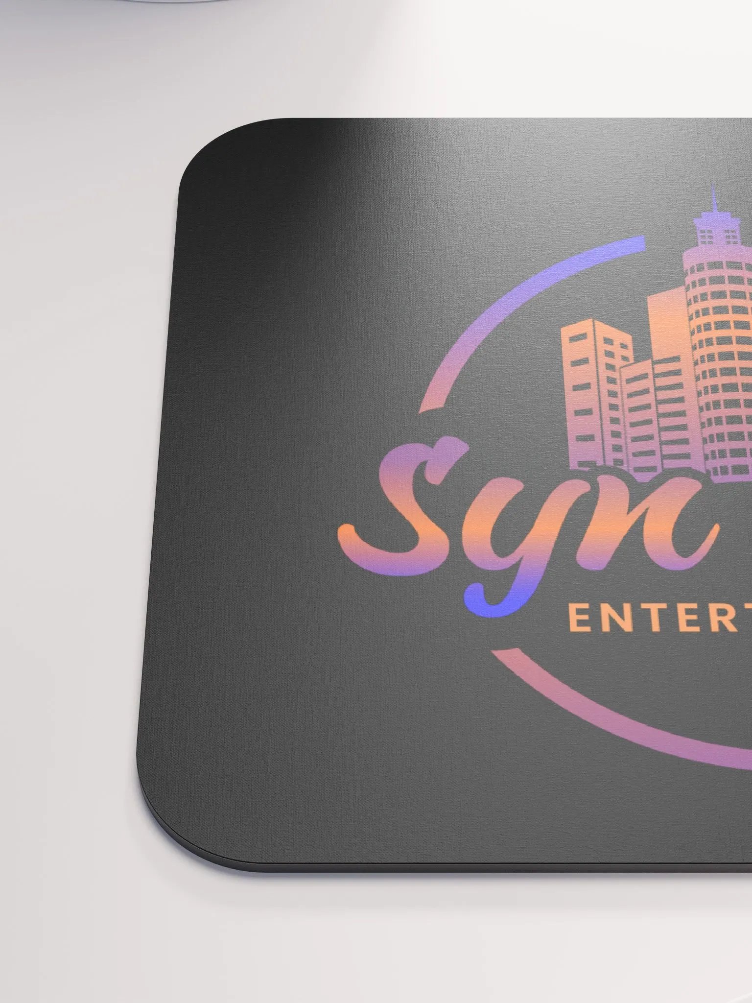 SCE Logo On Black Mouse pad product image (6)