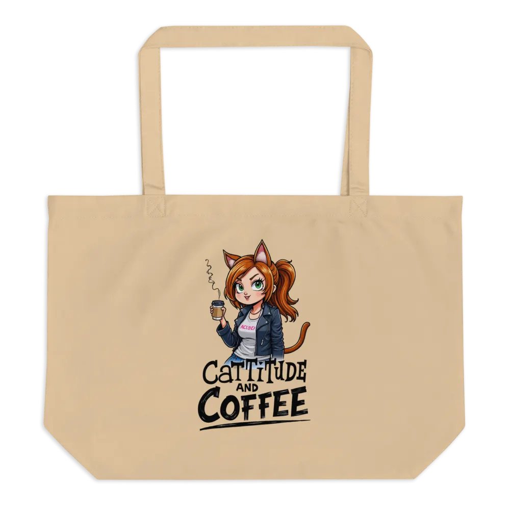 Cat-Titude Eco-Friendly Tote Bag product image (1)