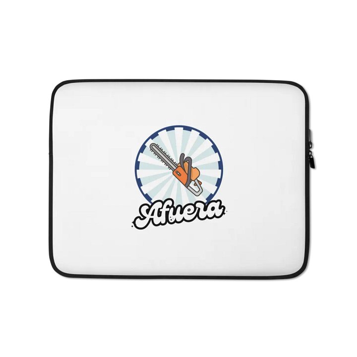 Copertina computer portatile "Afuera" bianca product image (1)