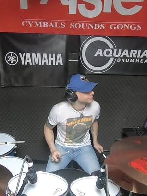 Recording drums for another video game track by @rjonesxlr8  #StudioDrummer #SessionDrummer #VideoGame #Gamer #RecordingStudio