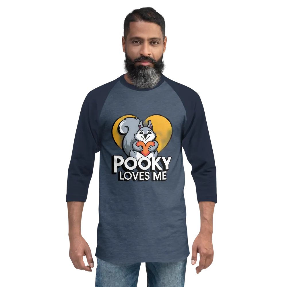 Pooky's Love Raglan Tee product image (2)