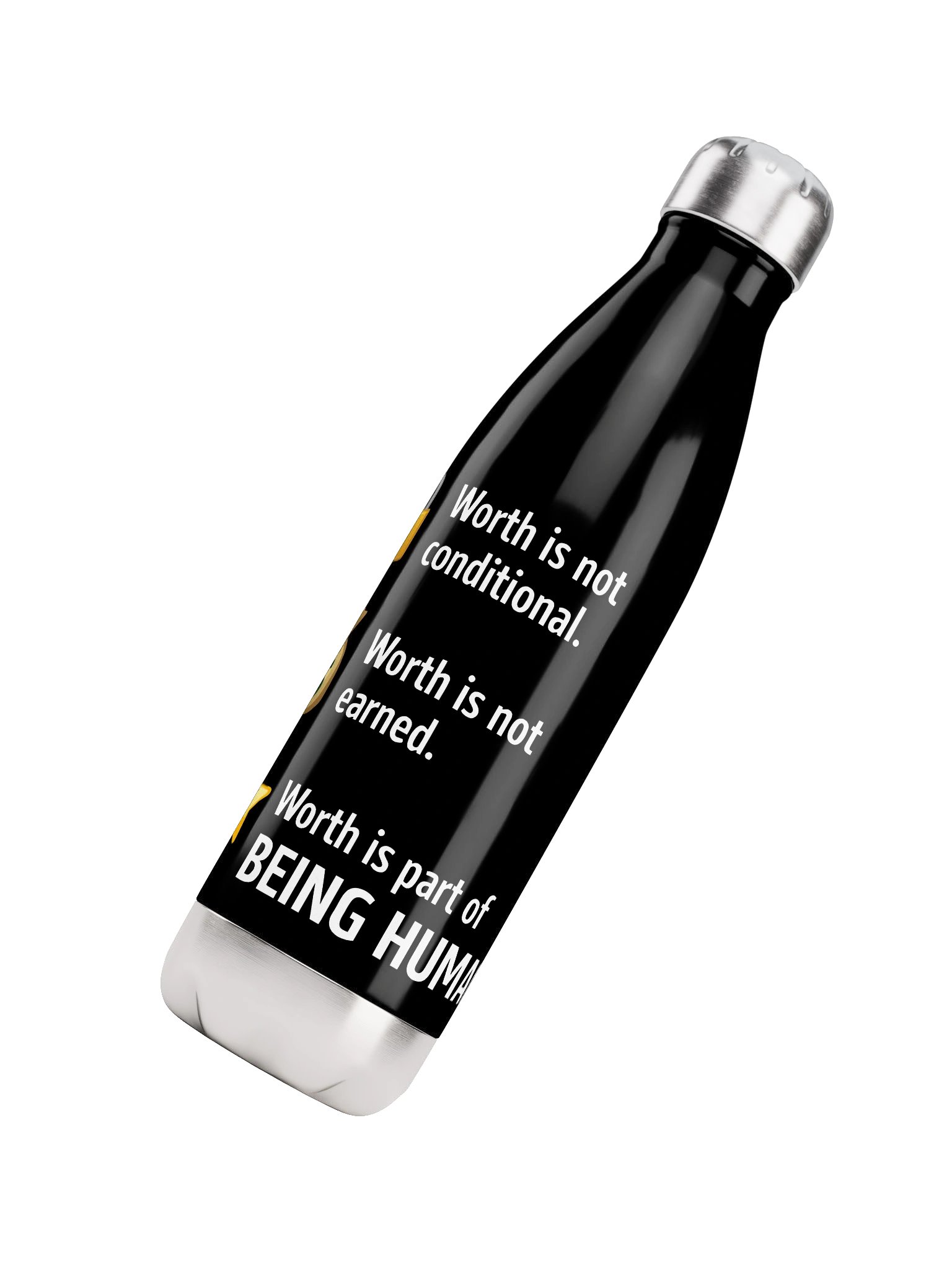 Being Human: Stainless Steel Water Bottle product image (4)