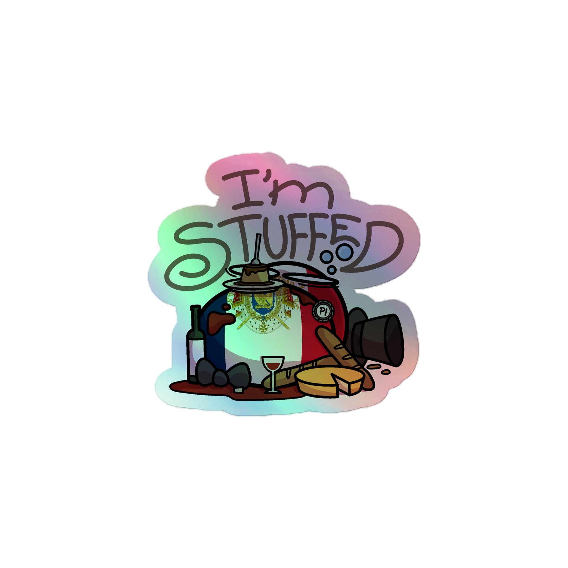 Plon Plon "Im Stuffed" Sticker product image (1)