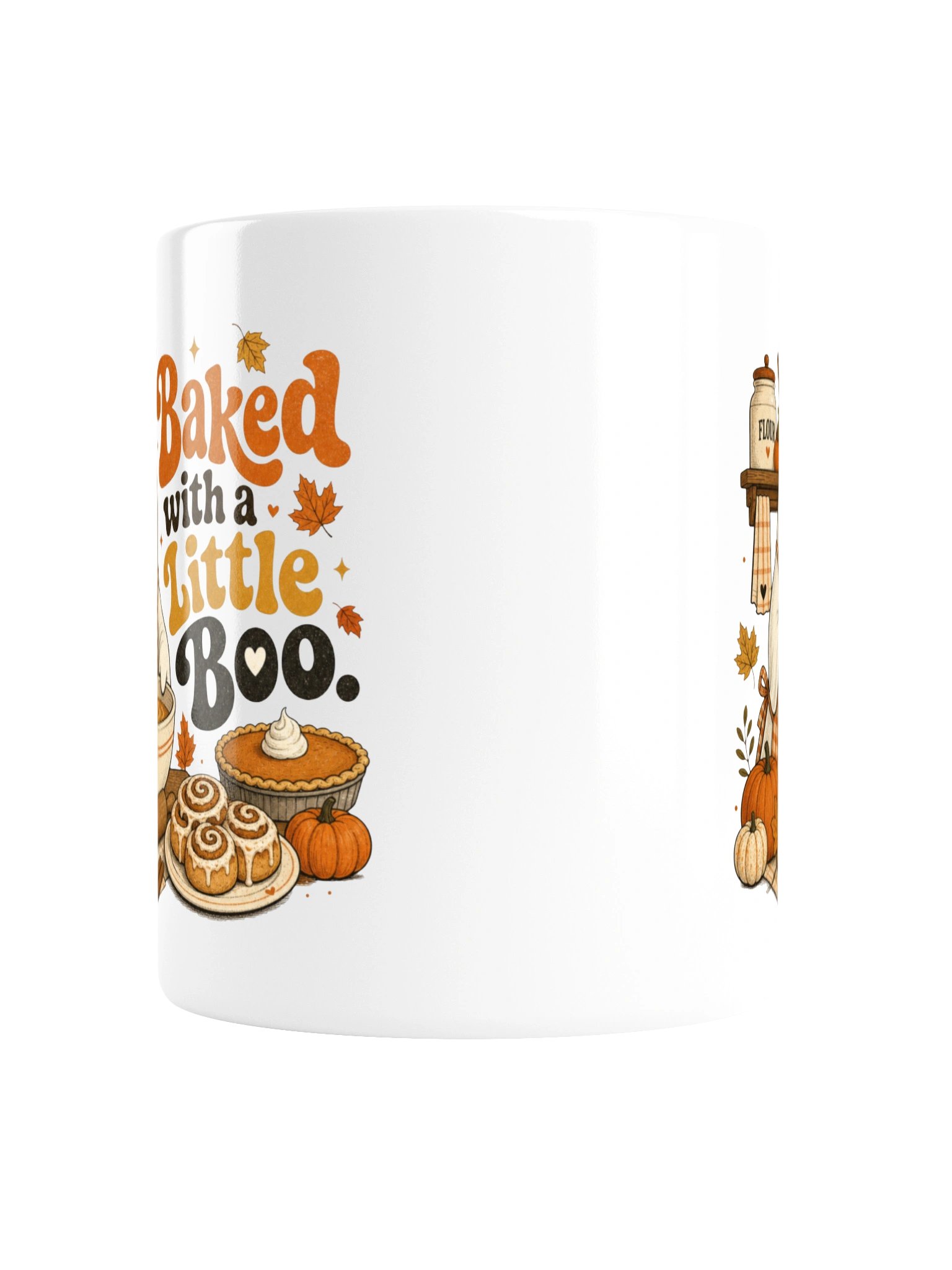 Baked with a Little Boo Halloween Mug product image (5)