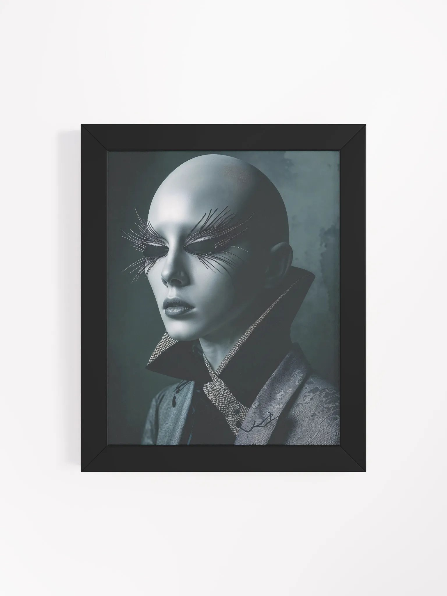Whispers Behind Sealed Eyes Framed Print product image (24)
