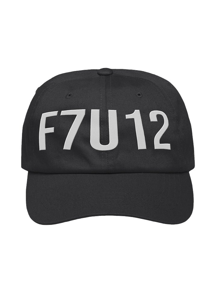 F7U12 Dad Hat — Black product image (1)