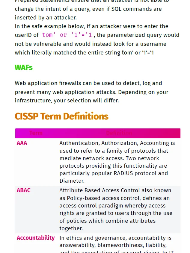 CISSP Study Notes (Unofficial) product image (5)