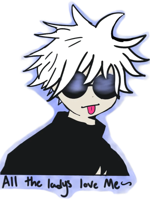 Single Sticker- Jujutsu Kaisen Gojo Mojo product image (1)