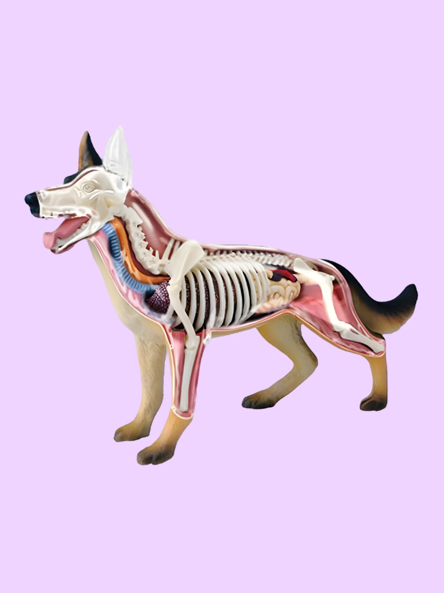 Dog Anatomy Model with Removable Organs (28 Parts) product image (1)
