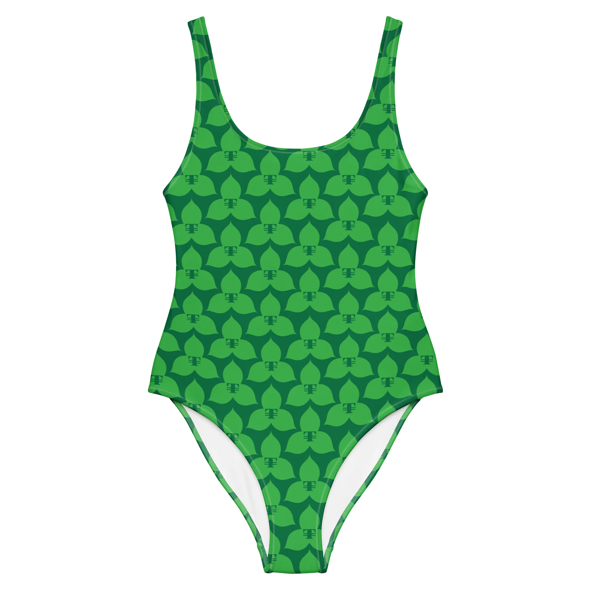 Trilliumnaire™ Icon Green One-Piece Swimsuit product image (1)