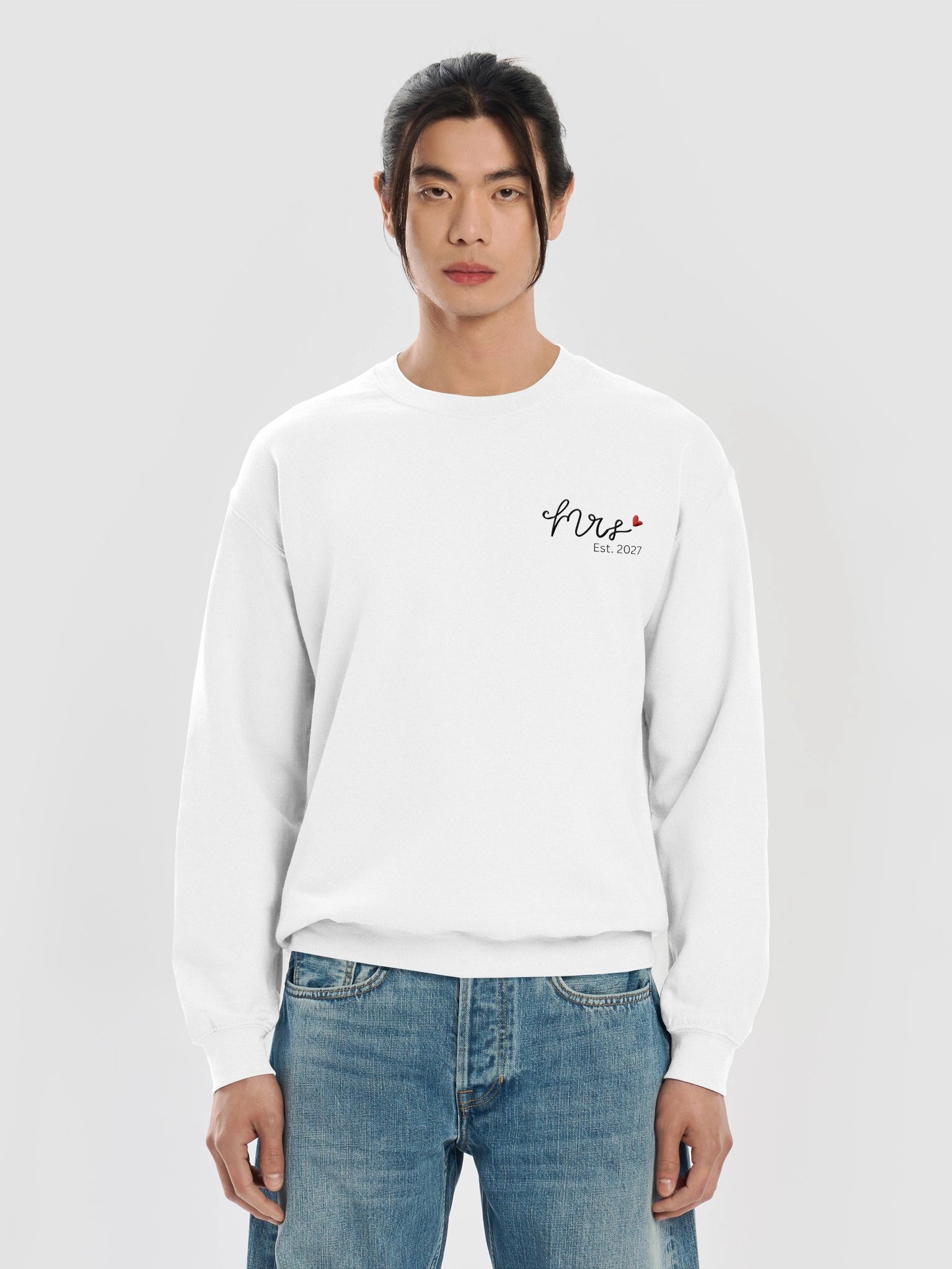 Mrs. 2027 Embroidered Crewneck Sweatshirt product image (5)