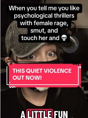 Oooooo female rage you say? 26 page smut scene you say? St@lking you say? Heheheh #bookrecs #thisquietviolence #psychologicalthriller #indieauthor 