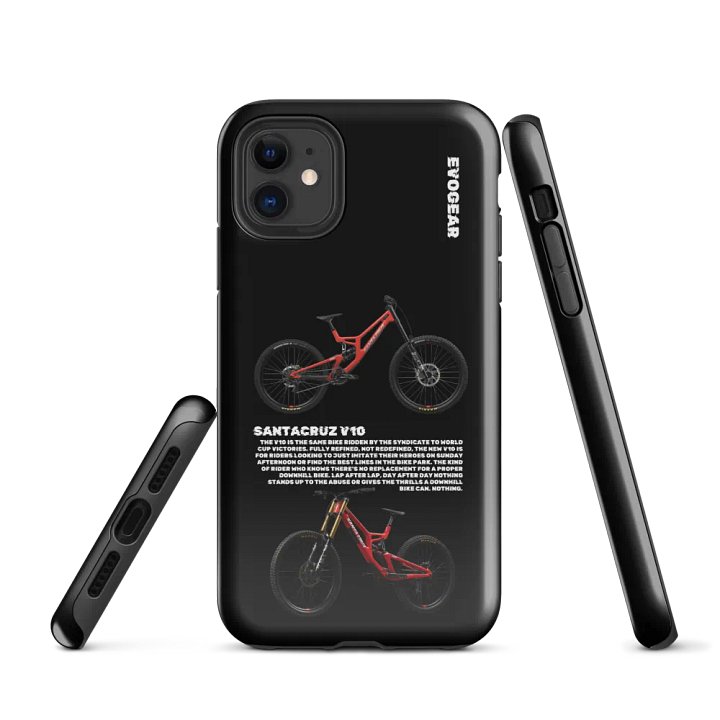 Black Santa Cruz V10 iPhone Case product image (1)