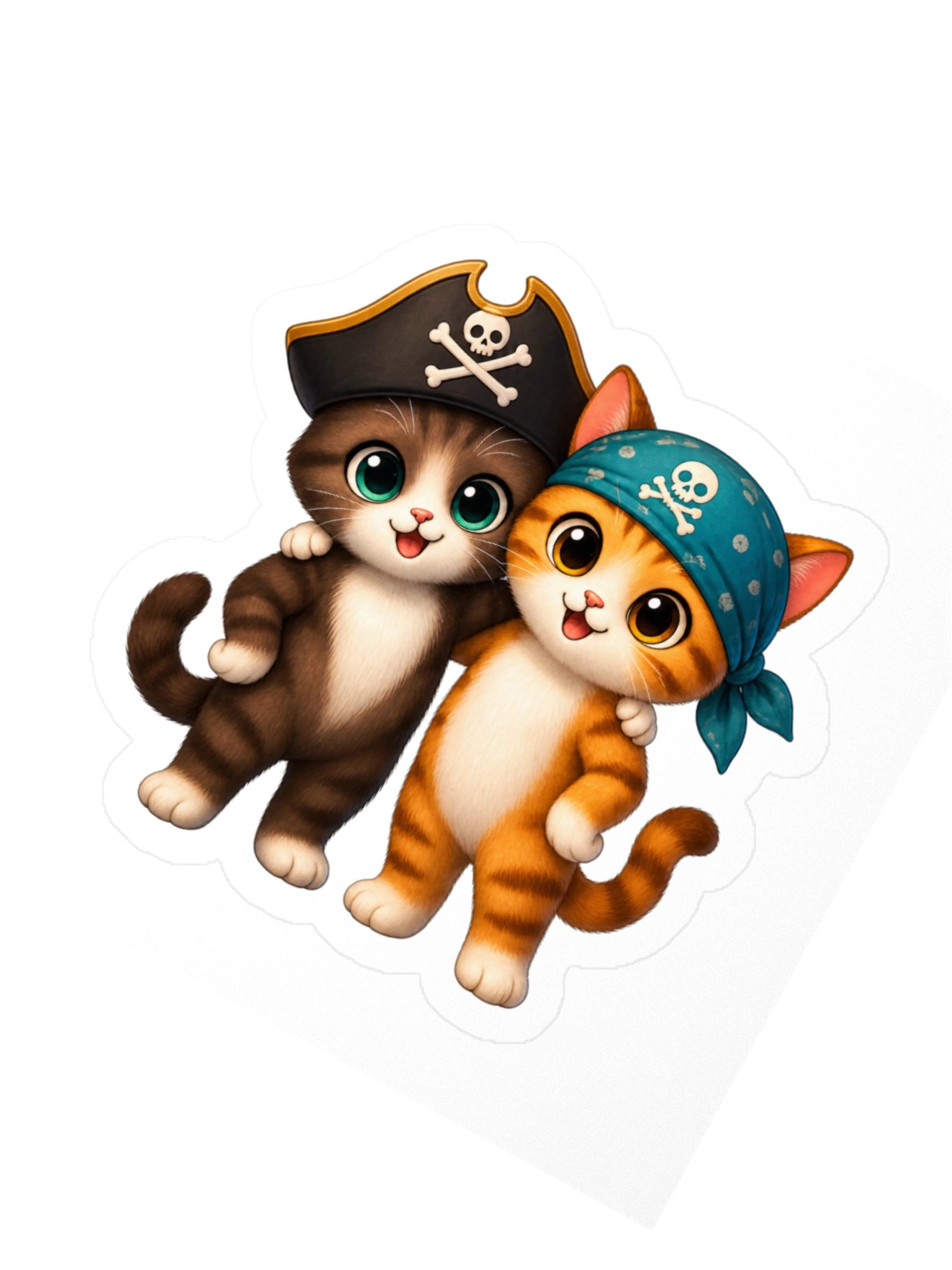 Mochi & Mocha Pirate Pals Sticker product image (5)
