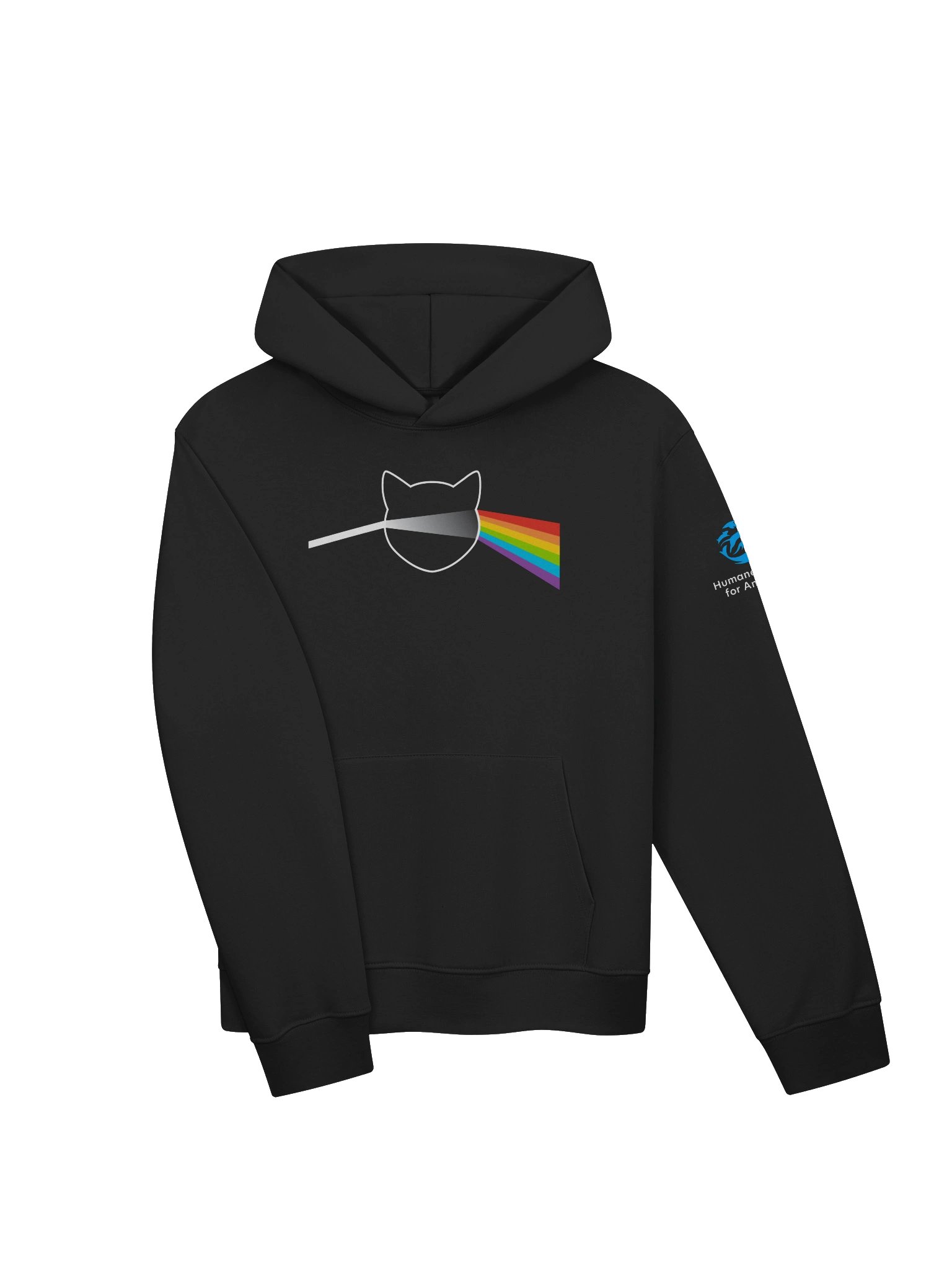 Dark side rainbow - Hoodie product image (3)