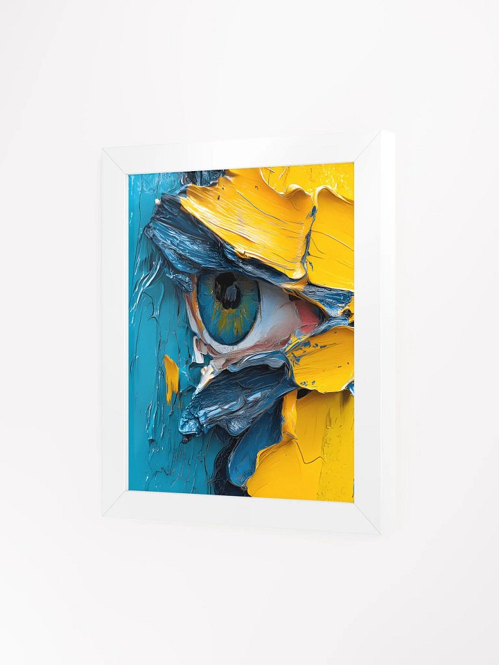 Framed wall art, titled 'The world watches Ukraine' product image (26)