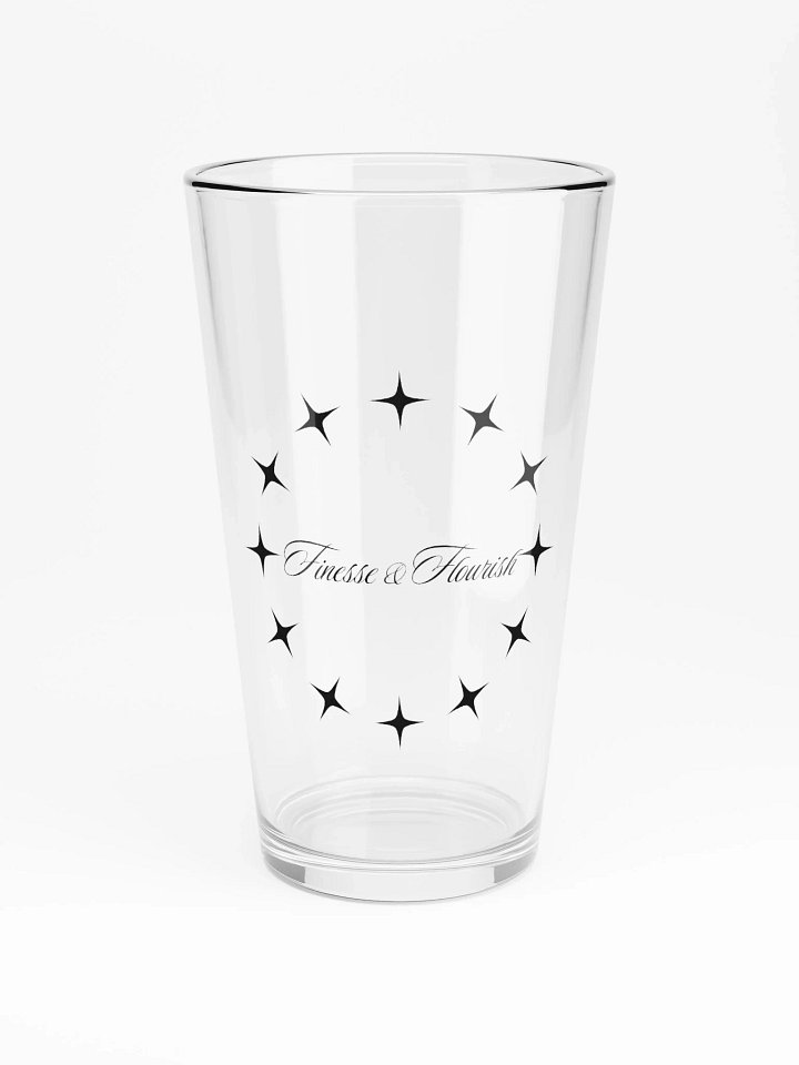 F&F Star Dial Shaker Pint Glass Set product image (1)