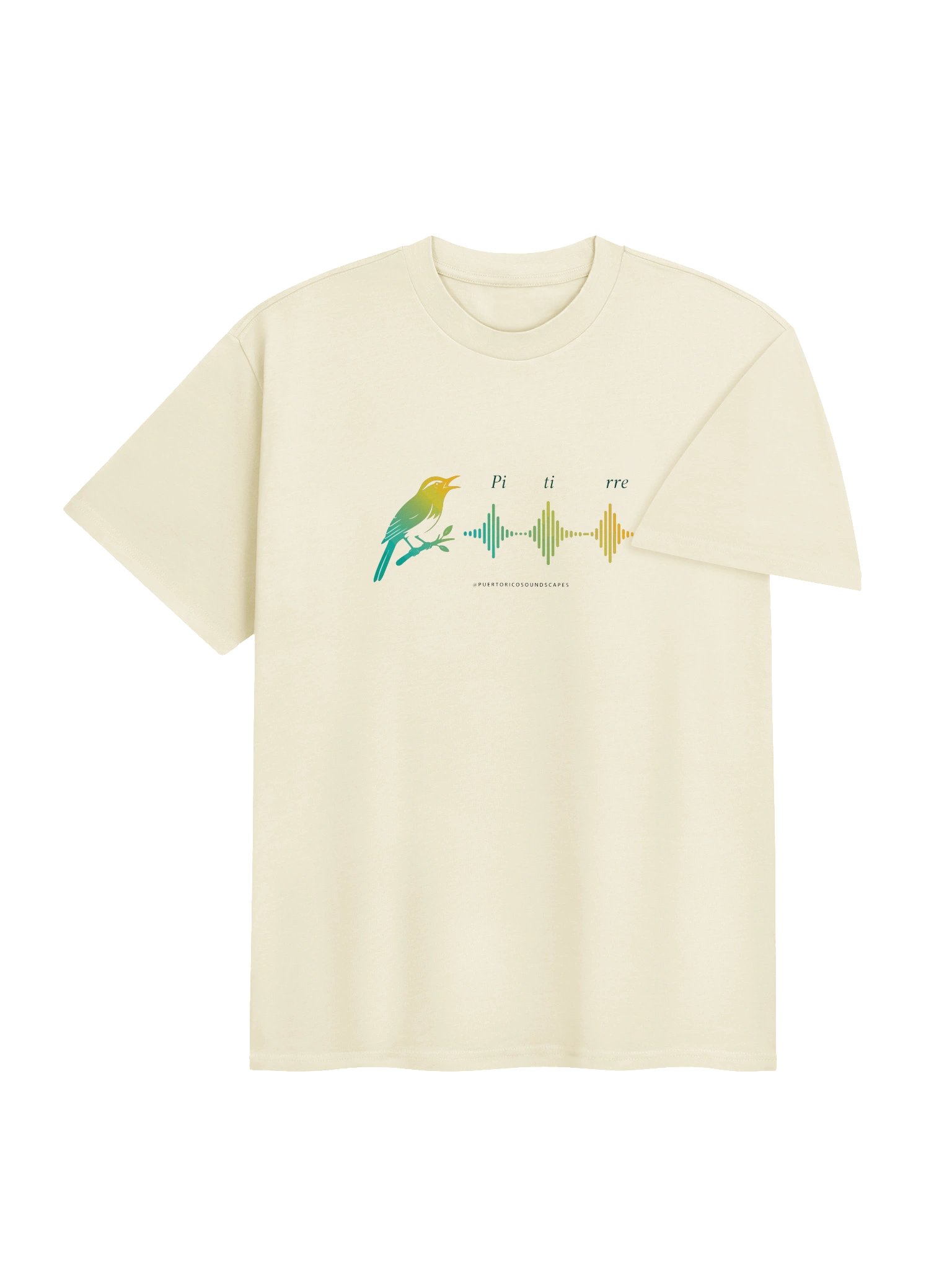 Pitirre Wave Tee — Natural product image (4)